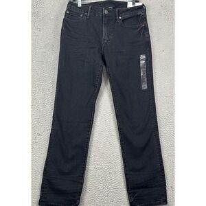 NEW American Eagle Mens 30X30 Jeans Slim Straight Black Airflex Denim 5-Pockets